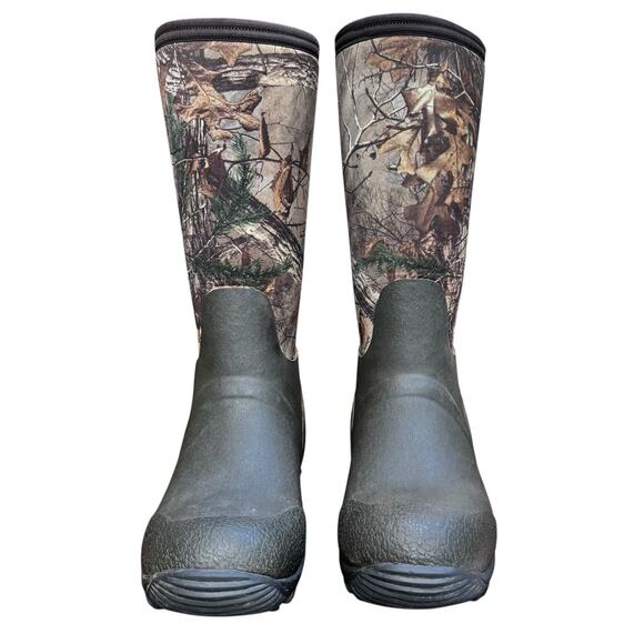 Field & Stream Tracker Boots 7mm Neoprene Rutland Camo Green M Size 6/ W 7.5/8 - Picture 3 of 8